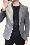 MONSEN Suitory British Style, Single-Breasted Suit Jacket in Performance Blend front view