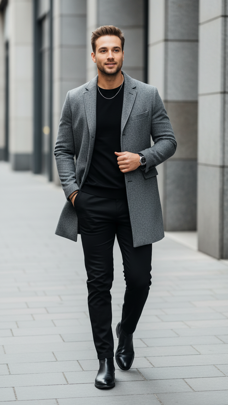 MONSEN Suitory Long Sleeve Crewneck T-Shirt in Cotton product image