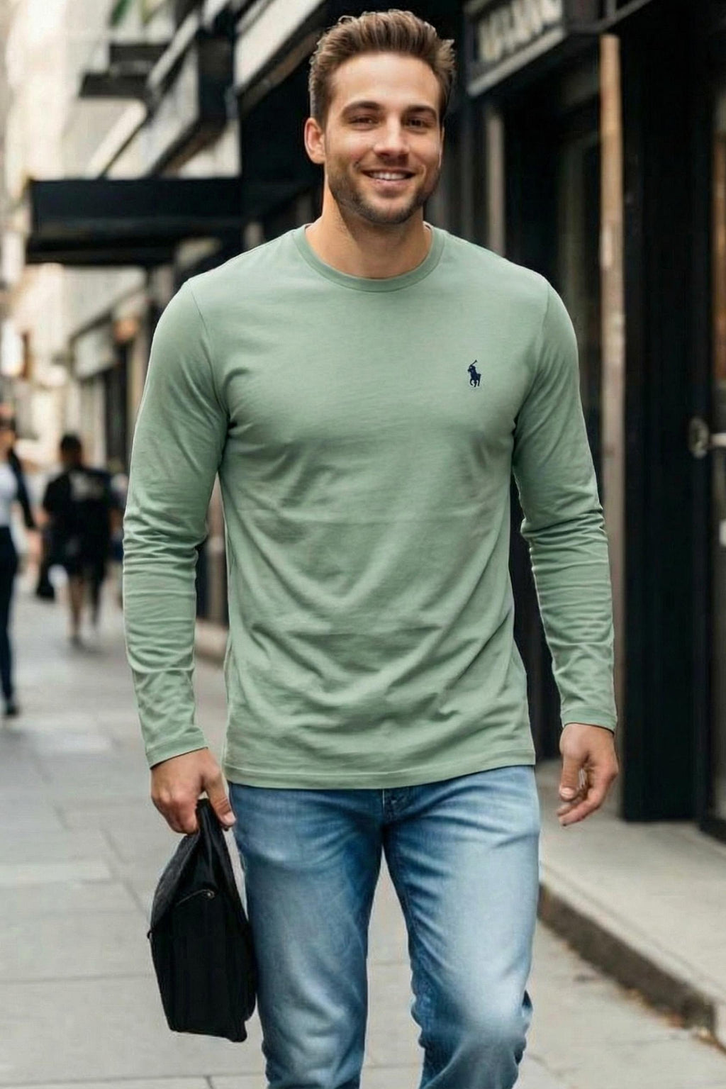 MONSEN Suitory 100% Cotton Crewneck T-Shirt product image