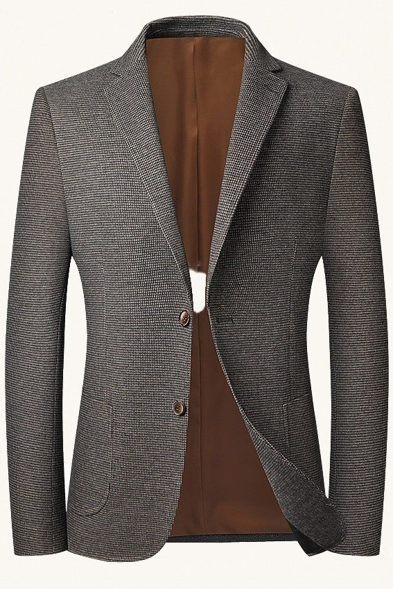 MONSEN Suitory Wool Blend Single Blazer product image