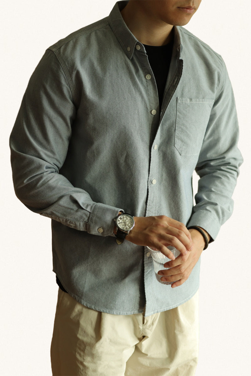 MONSEN Suitory 100% Cotton Oxford Shirt product image