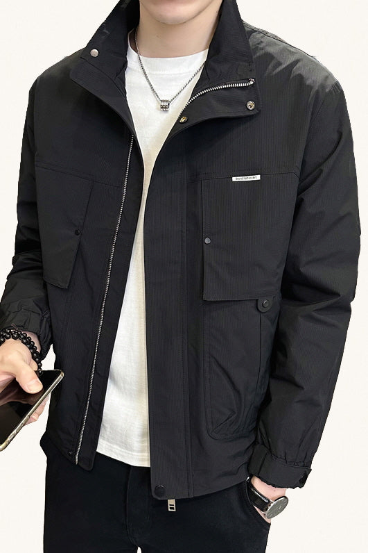 MONSEN Suitory Windproof Stand-Collar Jacket in Performance Blend product image