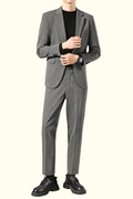 MONSEN Suitory Sharp Style One Perfect Suit in Performance Blend front view