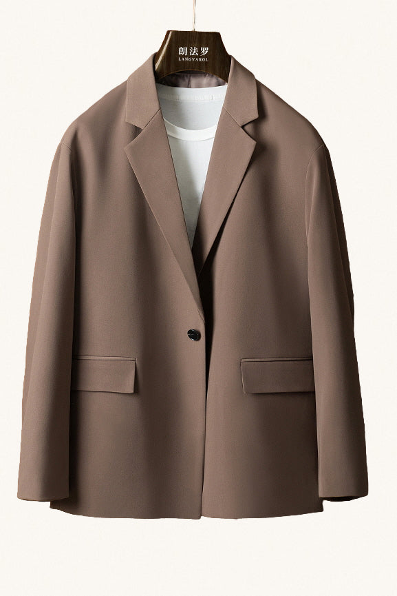 MONSEN Suitory High-Drape Relaxed Blazer in Performance Blend product image