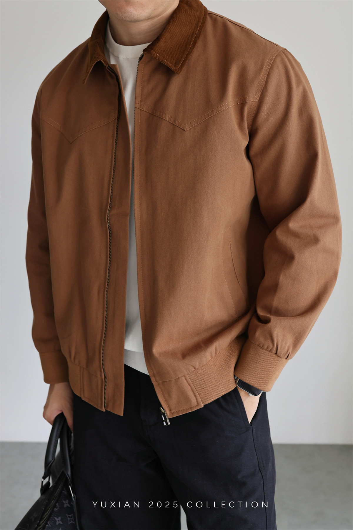MONSEN Suitory Washed Cotton Twill Jacket product image