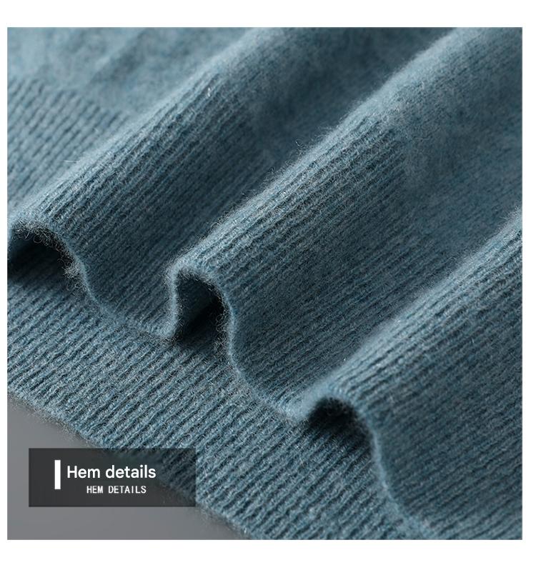 100% Wool V-Neck Sweater