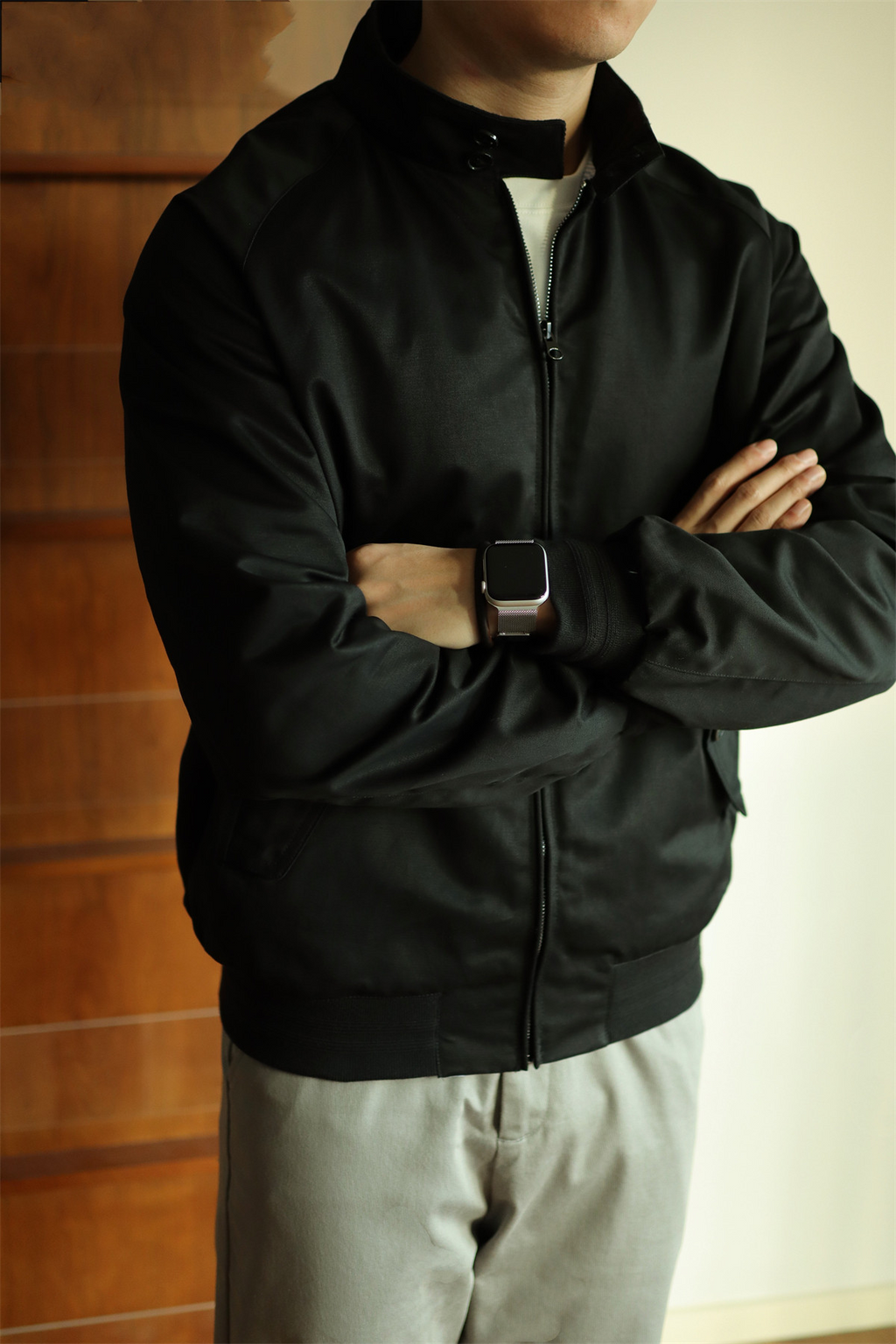 MONSEN Suitory Classic Harrington Outerwear Jacket in Cotton product image
