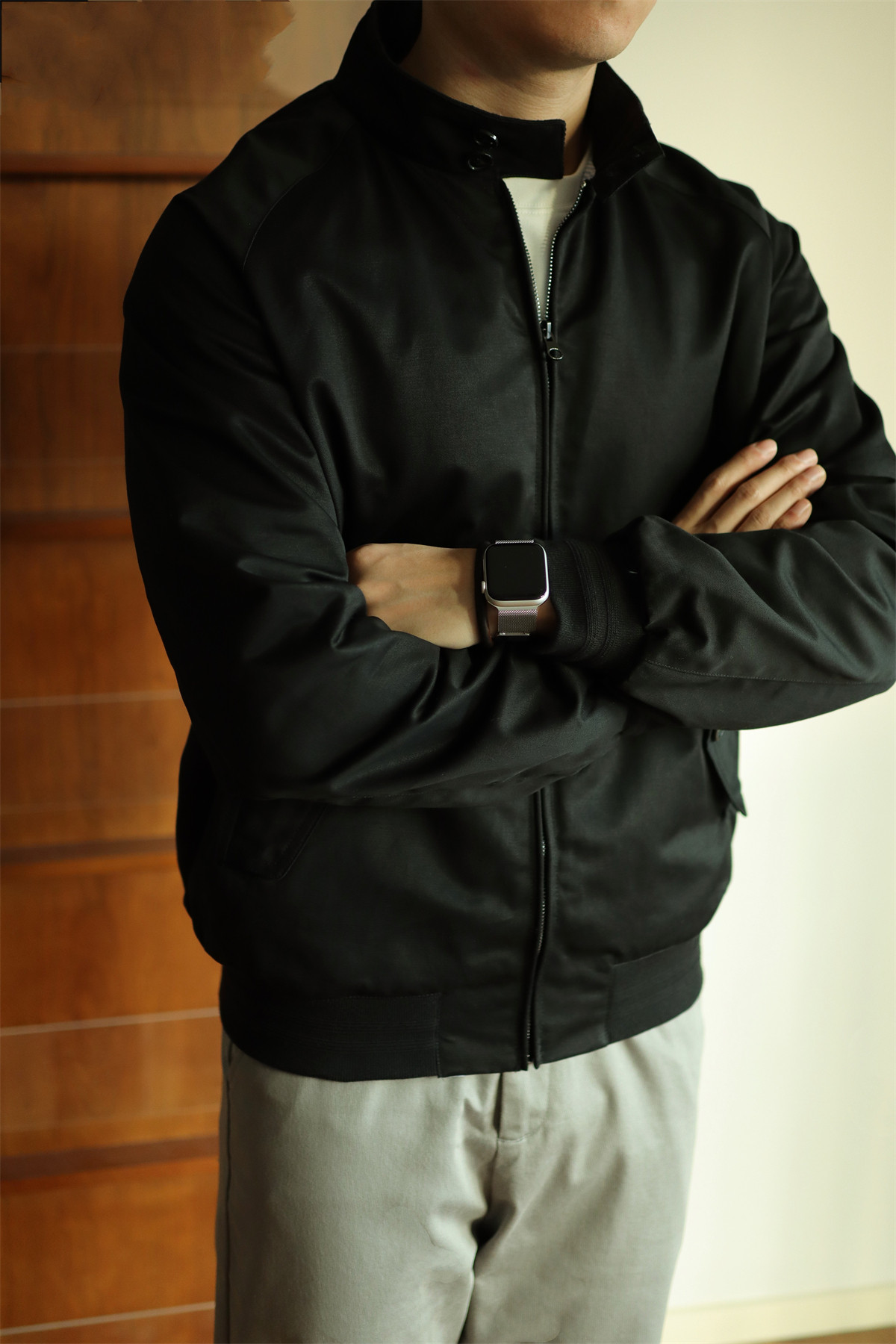 MONSEN Suitory Classic Harrington Outerwear Jacket in Cotton product image