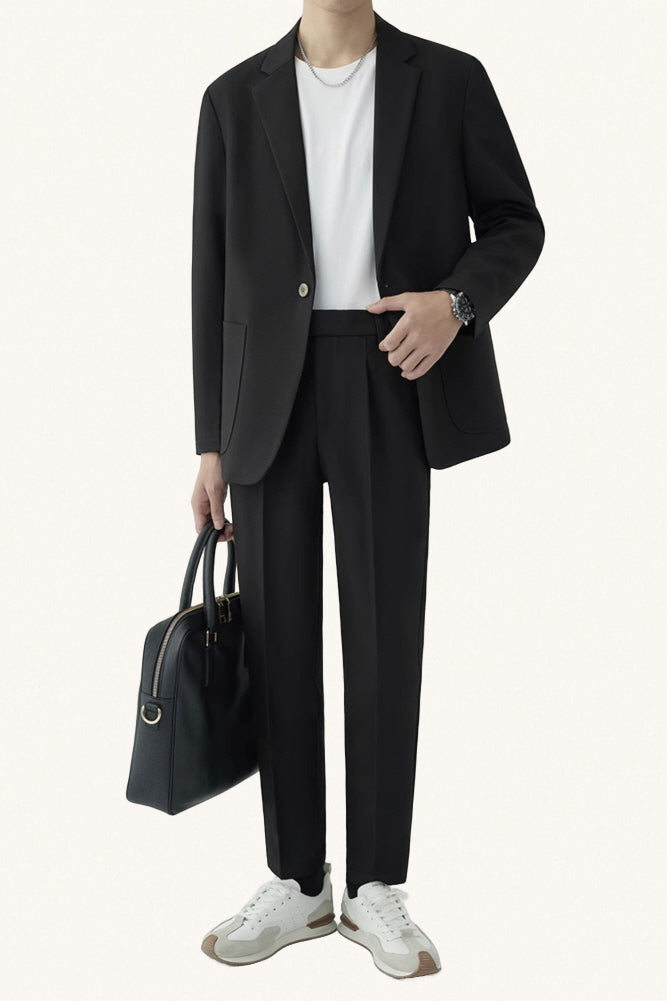 MONSEN Suitory Relaxed-Drape Casual Suit/Blazer product image