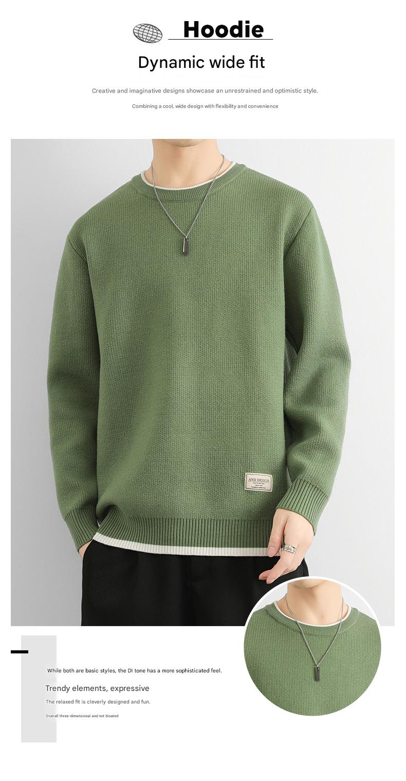 Lightweight Wool Crewneck Sweater