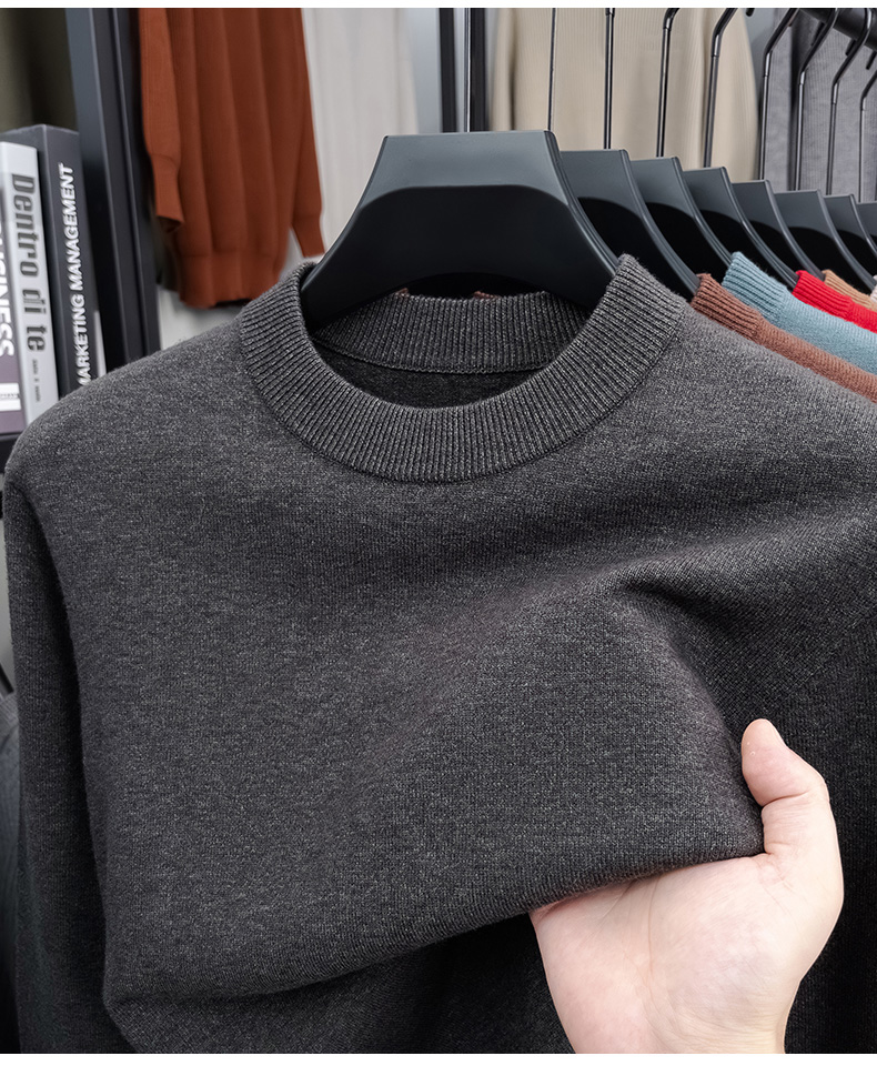 100% Wool Crew Sweater