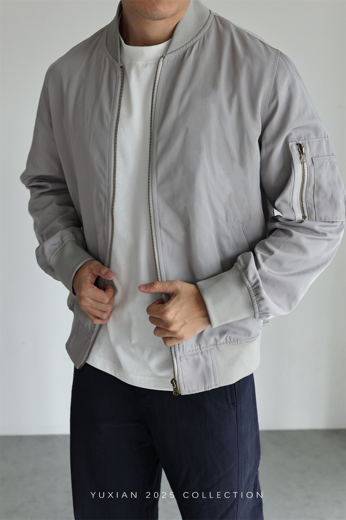 MONSEN Suitory Lightweight MA-1 Flight Jacket in Performance Blend product image