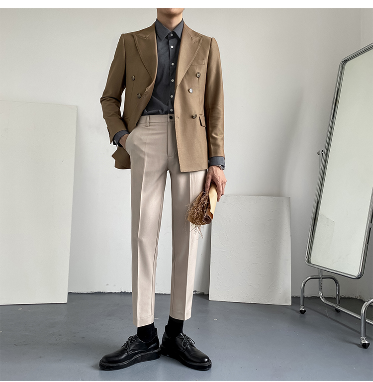 MONSEN Suitory Double-Breasted Slim Blazer in Performance Blend product image