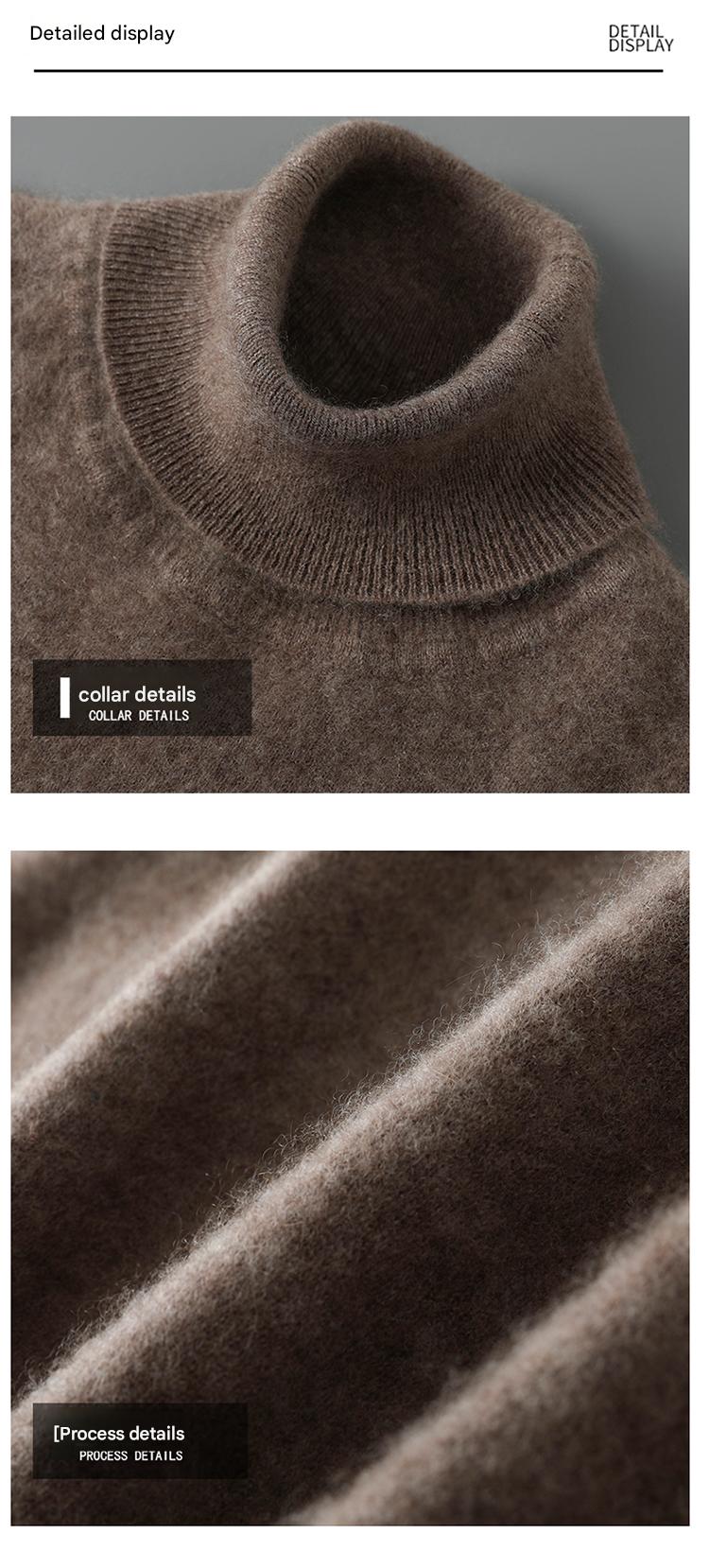 100% Wool Thick Relaxed Knit