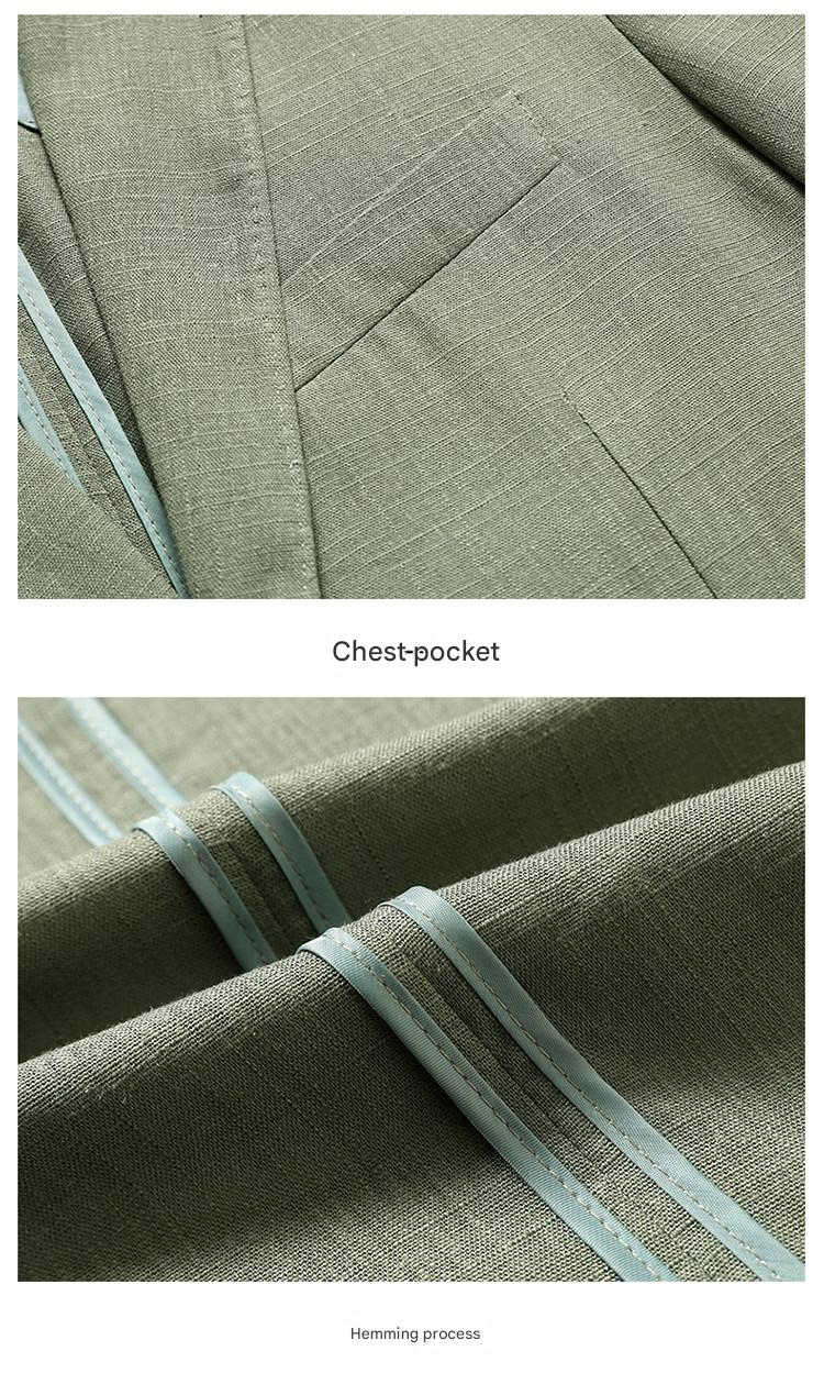 MONSEN Suitory Tencel-Linen Lightweight Blazer product image