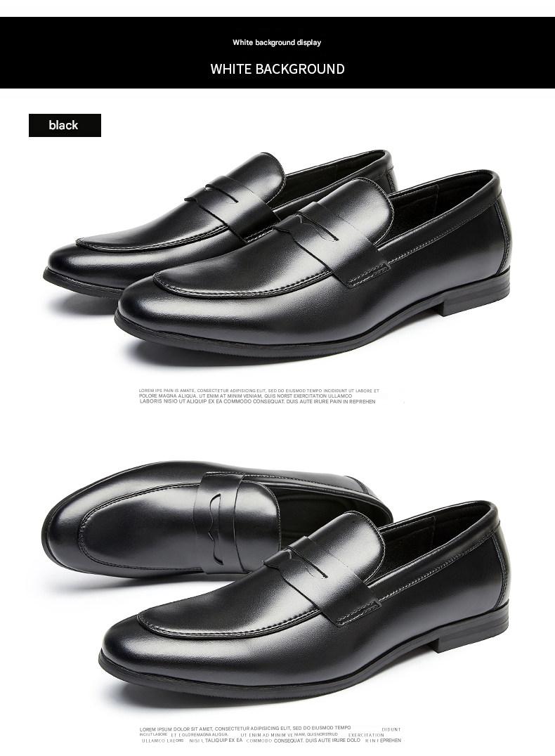 MONSEN Suitory Round Toe Slip-On Loafers in Denim product image