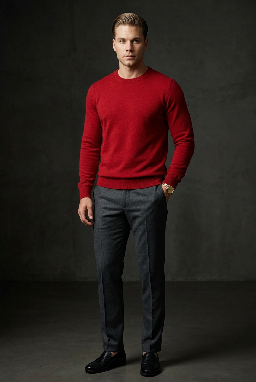 MONSEN Suitory Pure Goat Cashmere Sweater product image