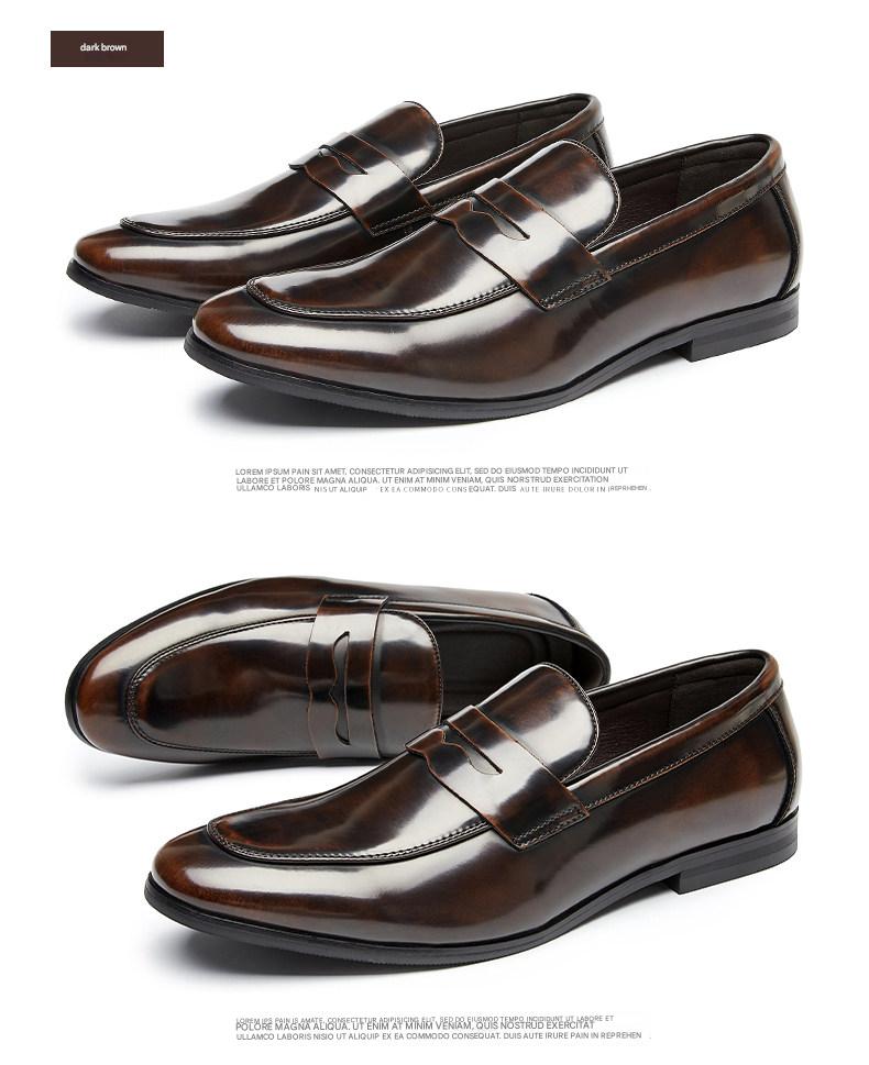 MONSEN Suitory Round Toe Slip-On Loafers in Denim product image