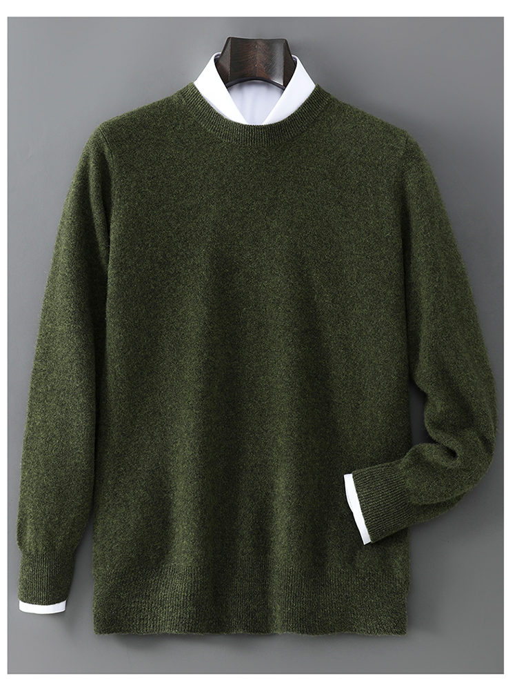 100% Wool Crewneck Sweater