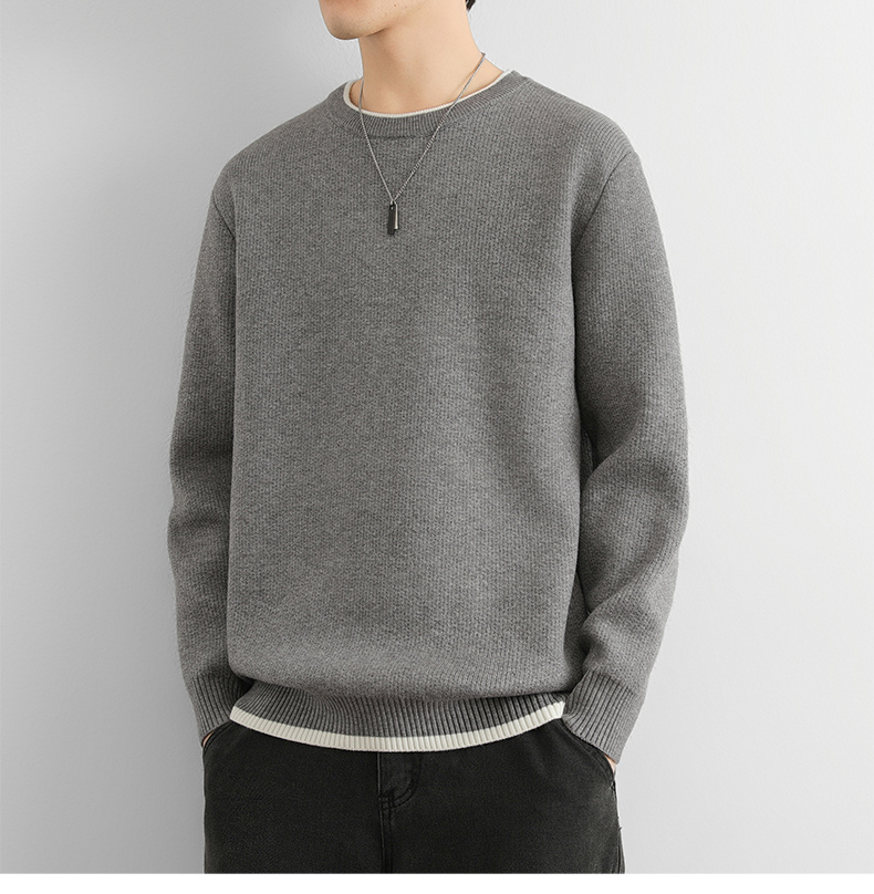 Lightweight Wool Crewneck Sweater