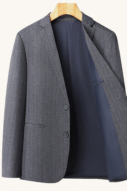 MONSEN Suitory Smart Polish, Business-Casual Blazer 2 in Denim product image
