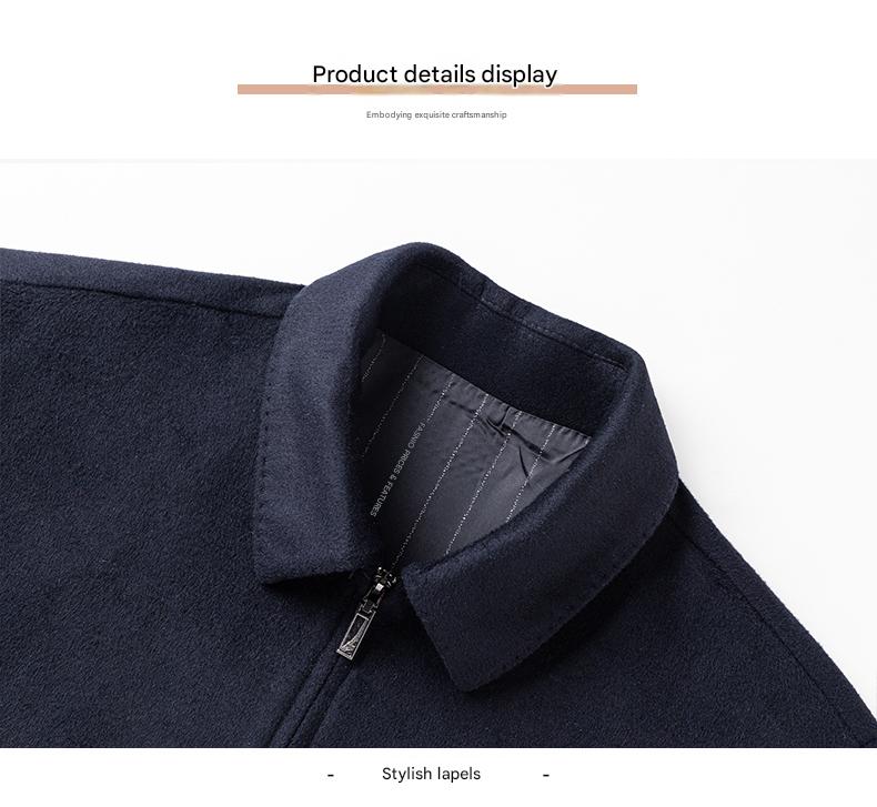100% Wool Double-Faced Short Coat