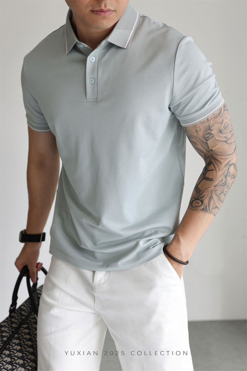 Antibacterial Cooling Piqué Polo