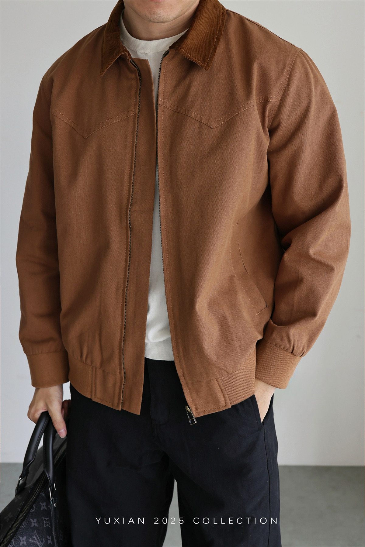 MONSEN Suitory Washed Cotton Twill Jacket product image