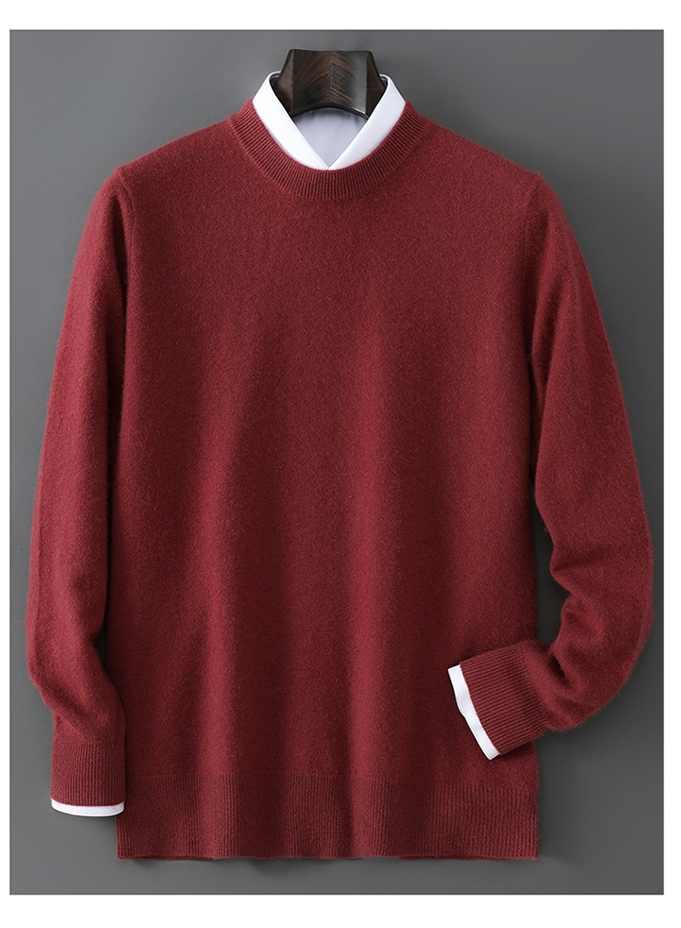 100% Wool Crewneck Sweater