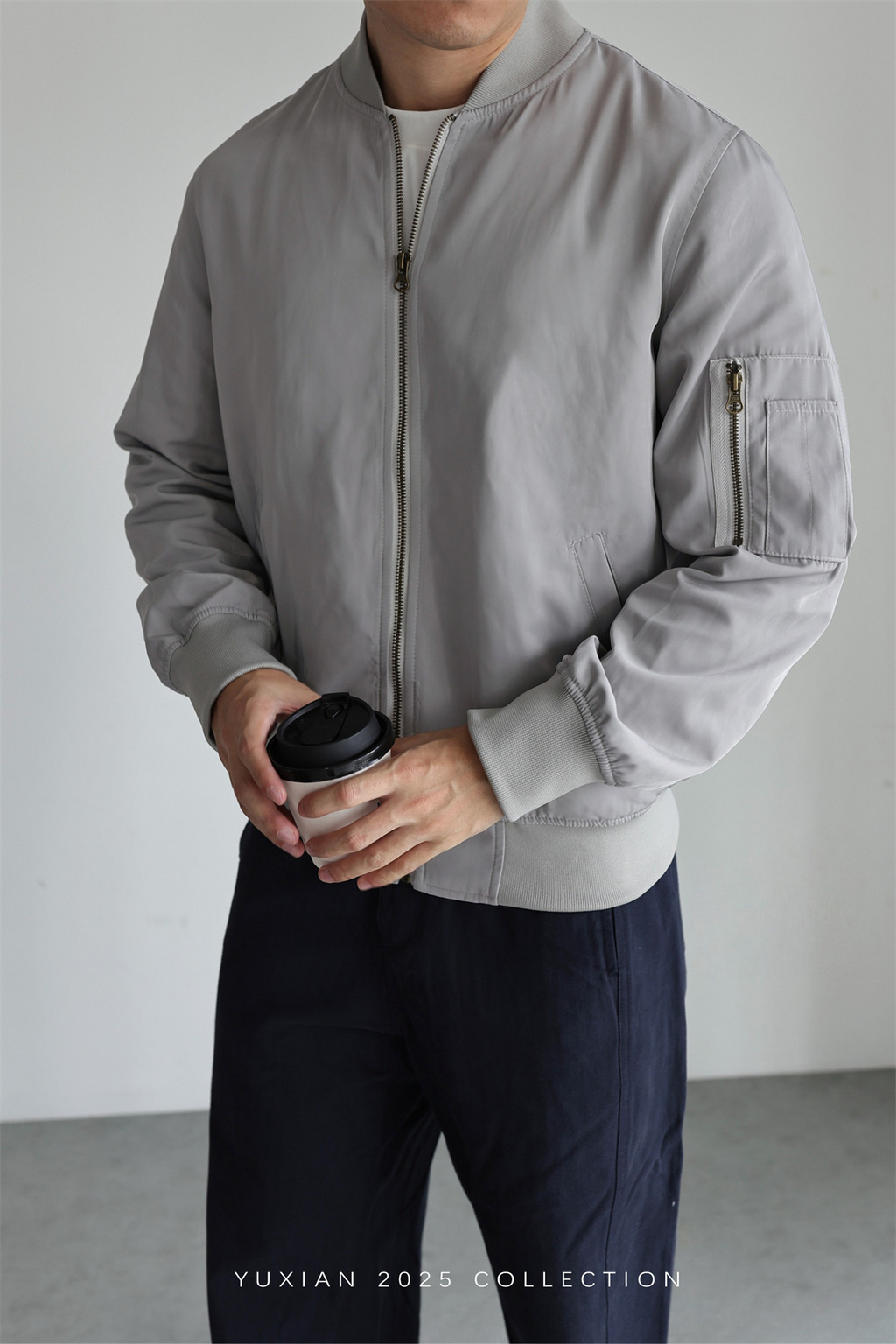 MONSEN Suitory Lightweight MA-1 Flight Jacket in Performance Blend product image
