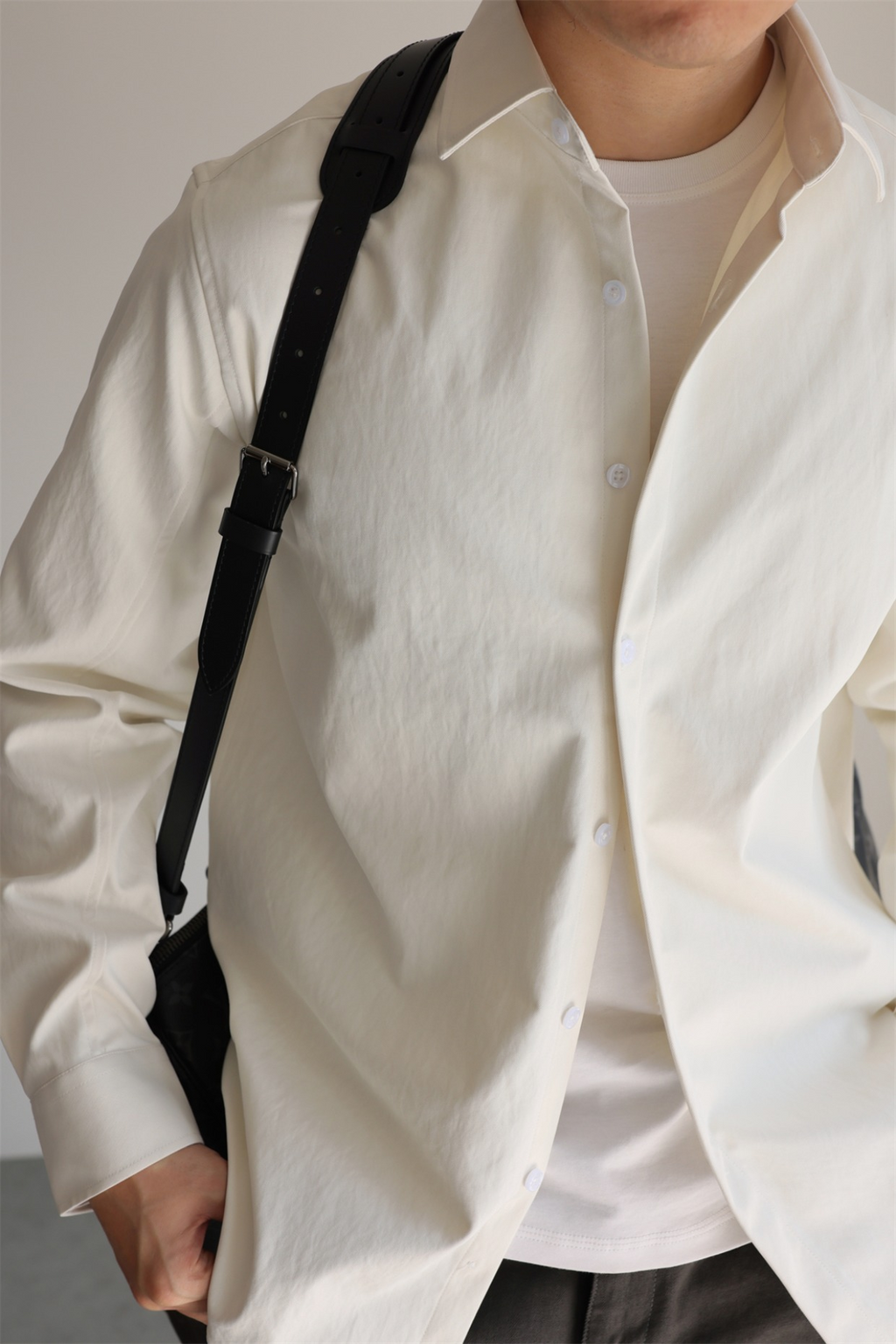 Easy-Care Cotton-Feel Shirt