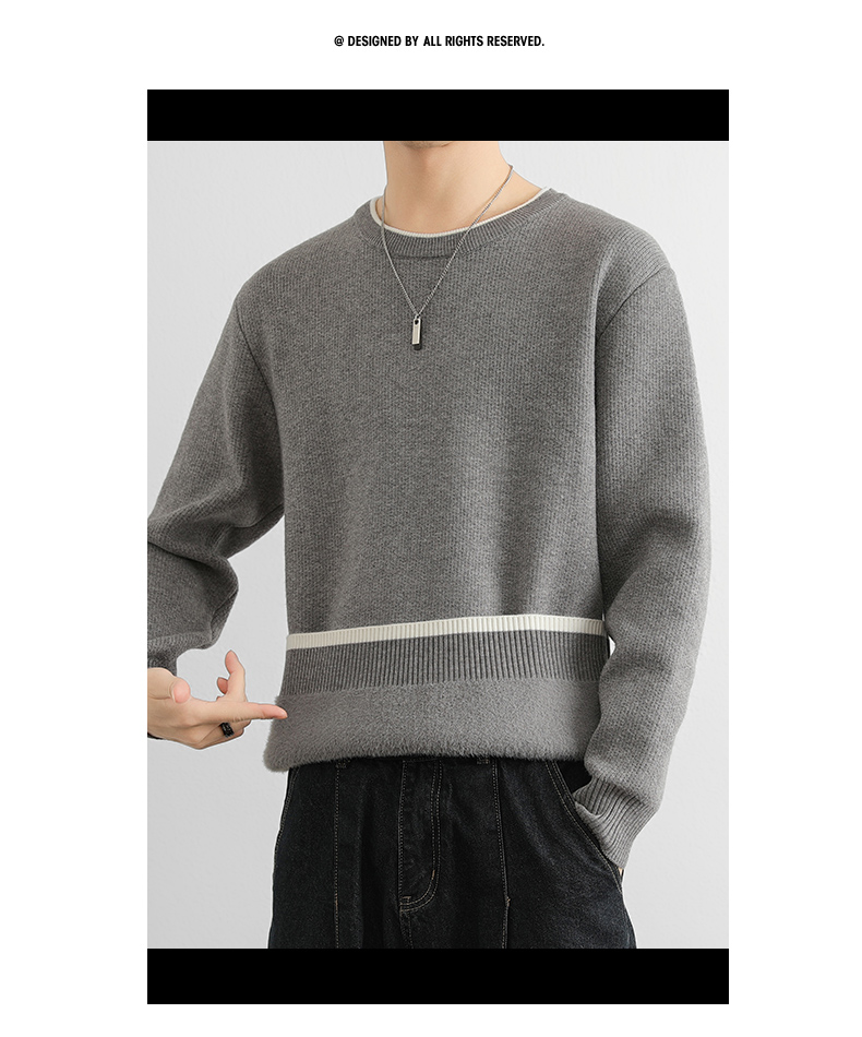 Lightweight Wool Crewneck Sweater
