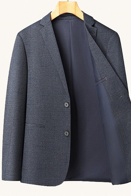 MONSEN Suitory Smart Polish, Business-Casual Blazer 2 in Denim product image