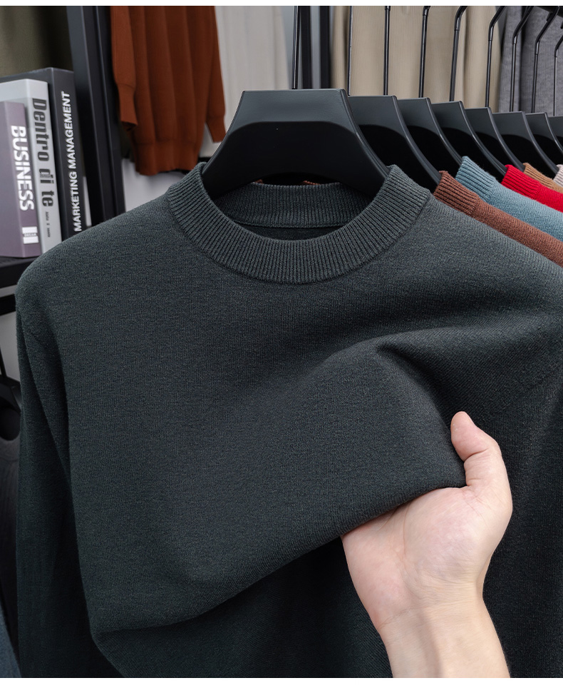 100% Wool Crew Sweater