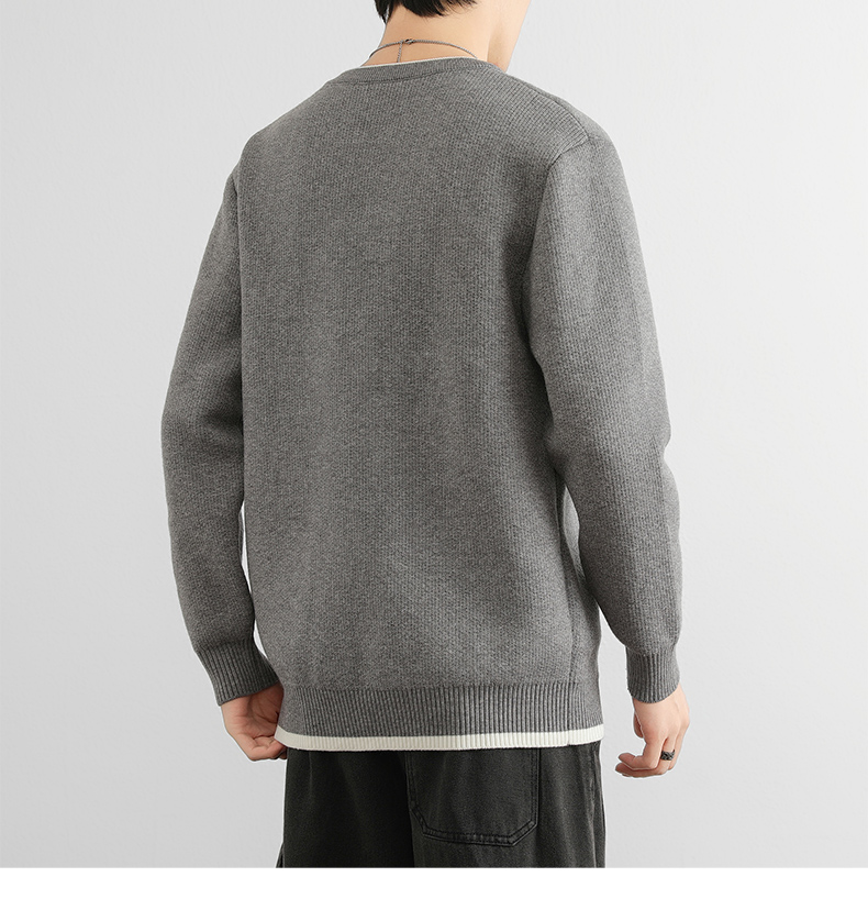 Lightweight Wool Crewneck Sweater
