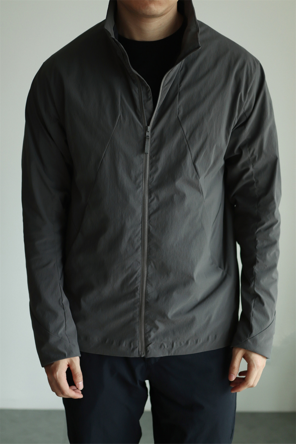 MONSEN Suitory Lightweight Windproof Twill Stand-Collar Jacket product image