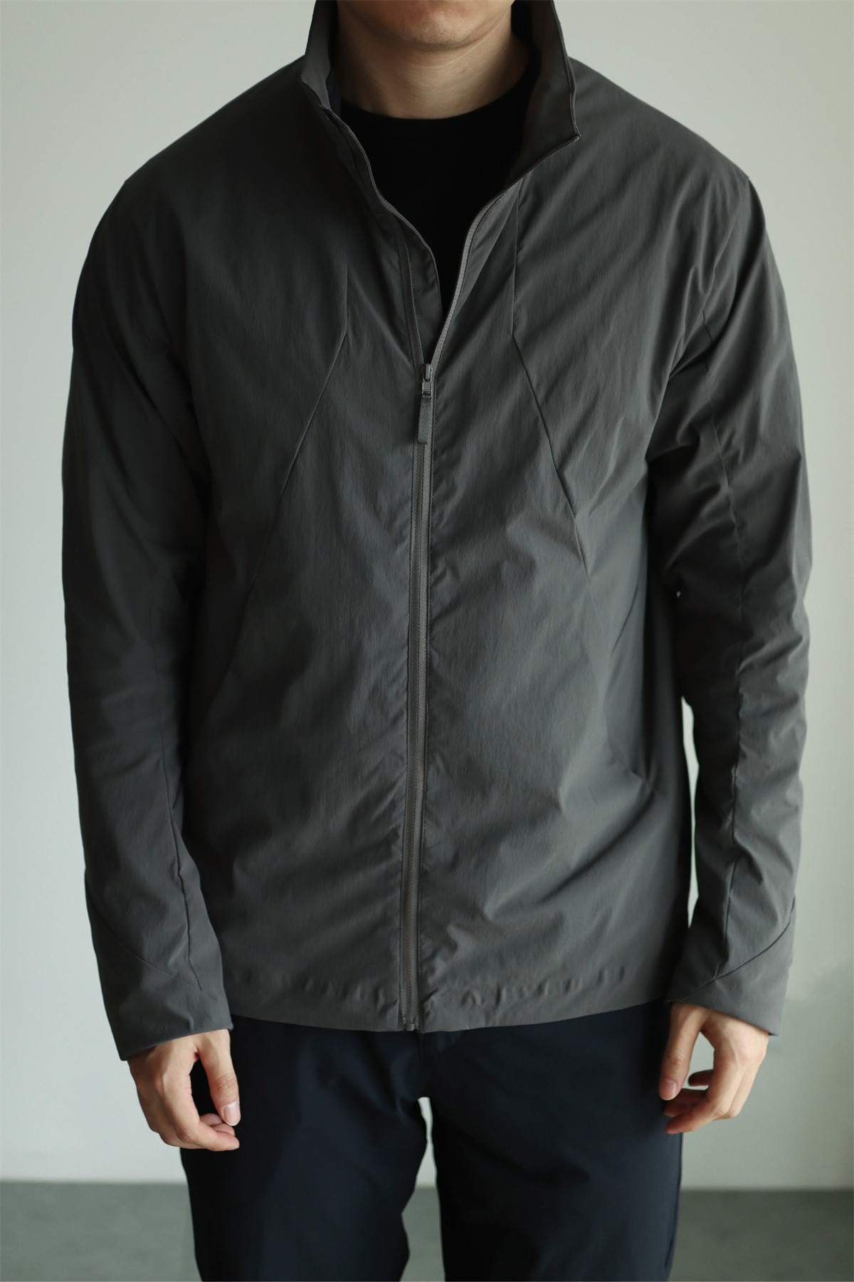 MONSEN Suitory Lightweight Windproof Twill Stand-Collar Jacket product image