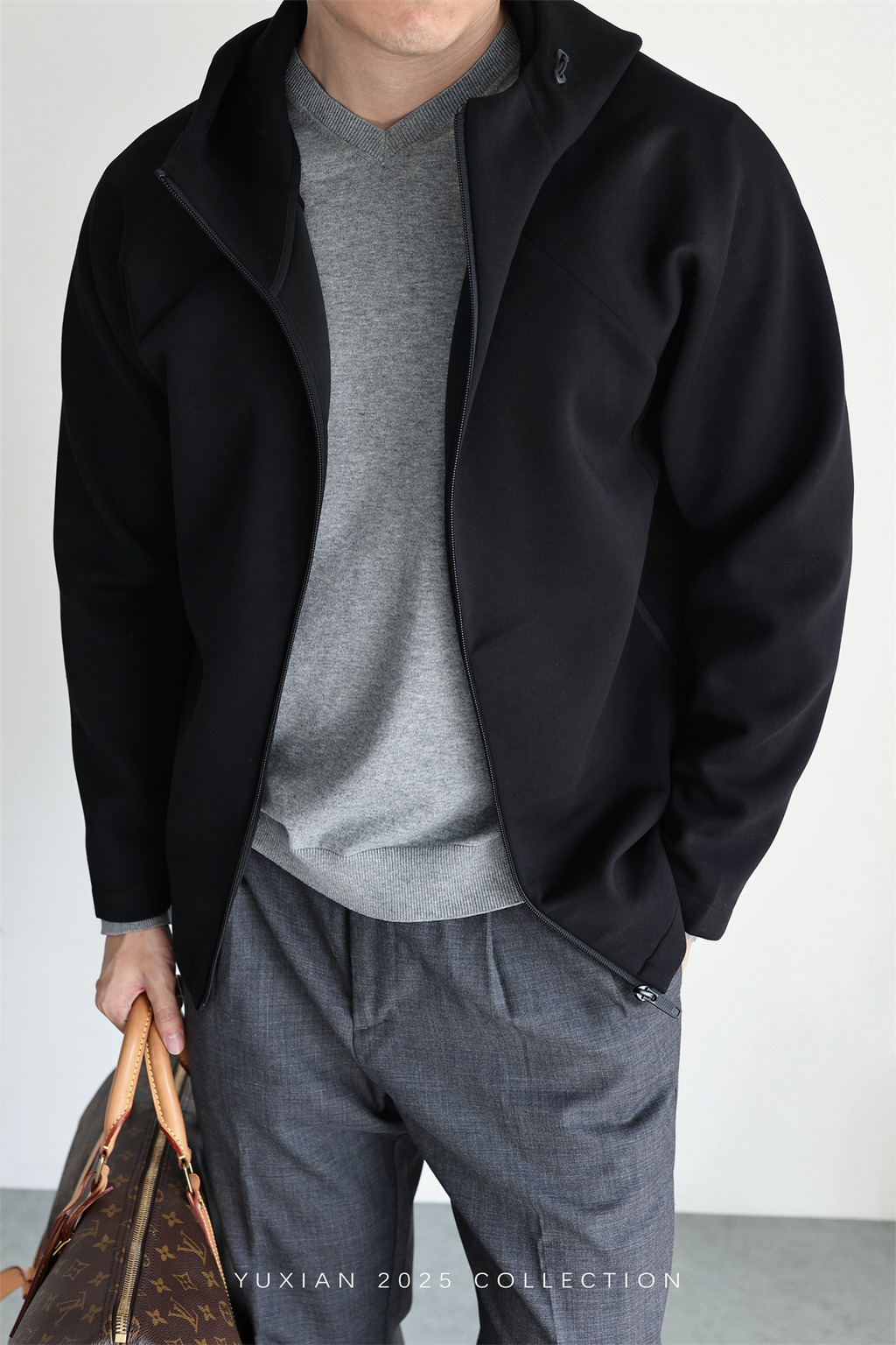 MONSEN Suitory Zero-Pressure Airfeel Cotton Hooded Zip Jacket product image