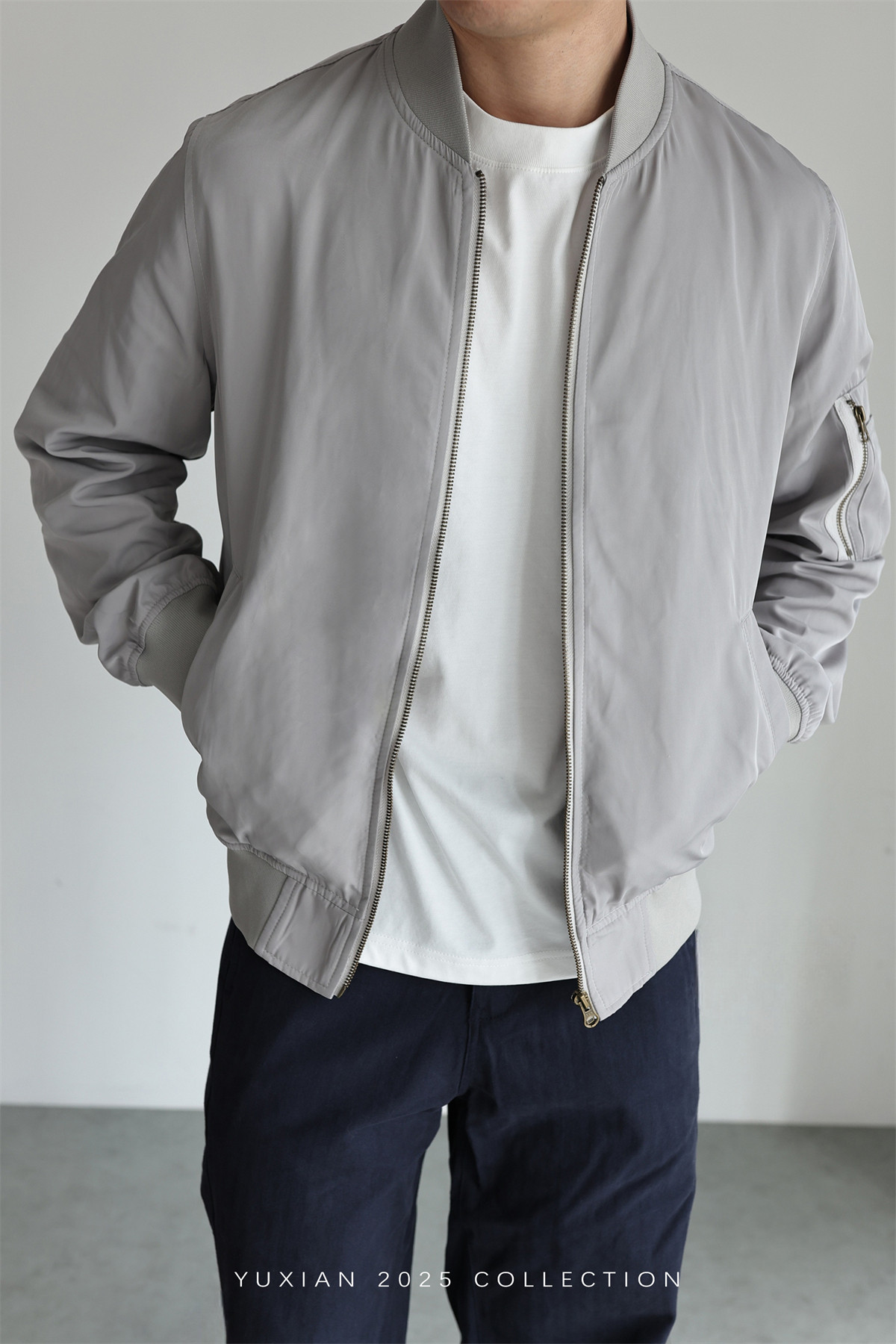MONSEN Suitory Lightweight MA-1 Flight Jacket in Performance Blend product image