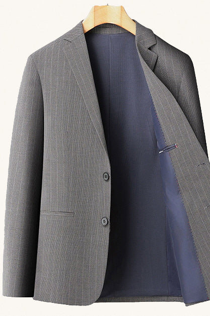 MONSEN Suitory Smart Polish, Business-Casual Blazer 2 in Denim product image
