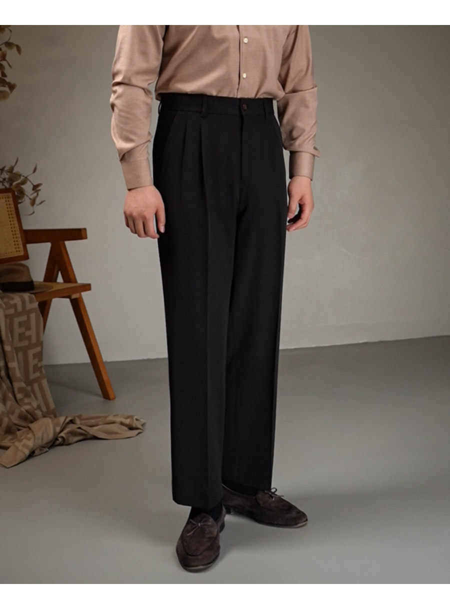 MONSEN Suitory High-Waisted Trousers in Performance Blend product image