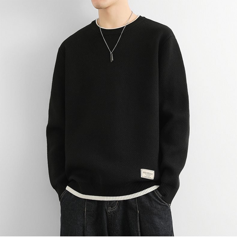 Lightweight Wool Crewneck Sweater