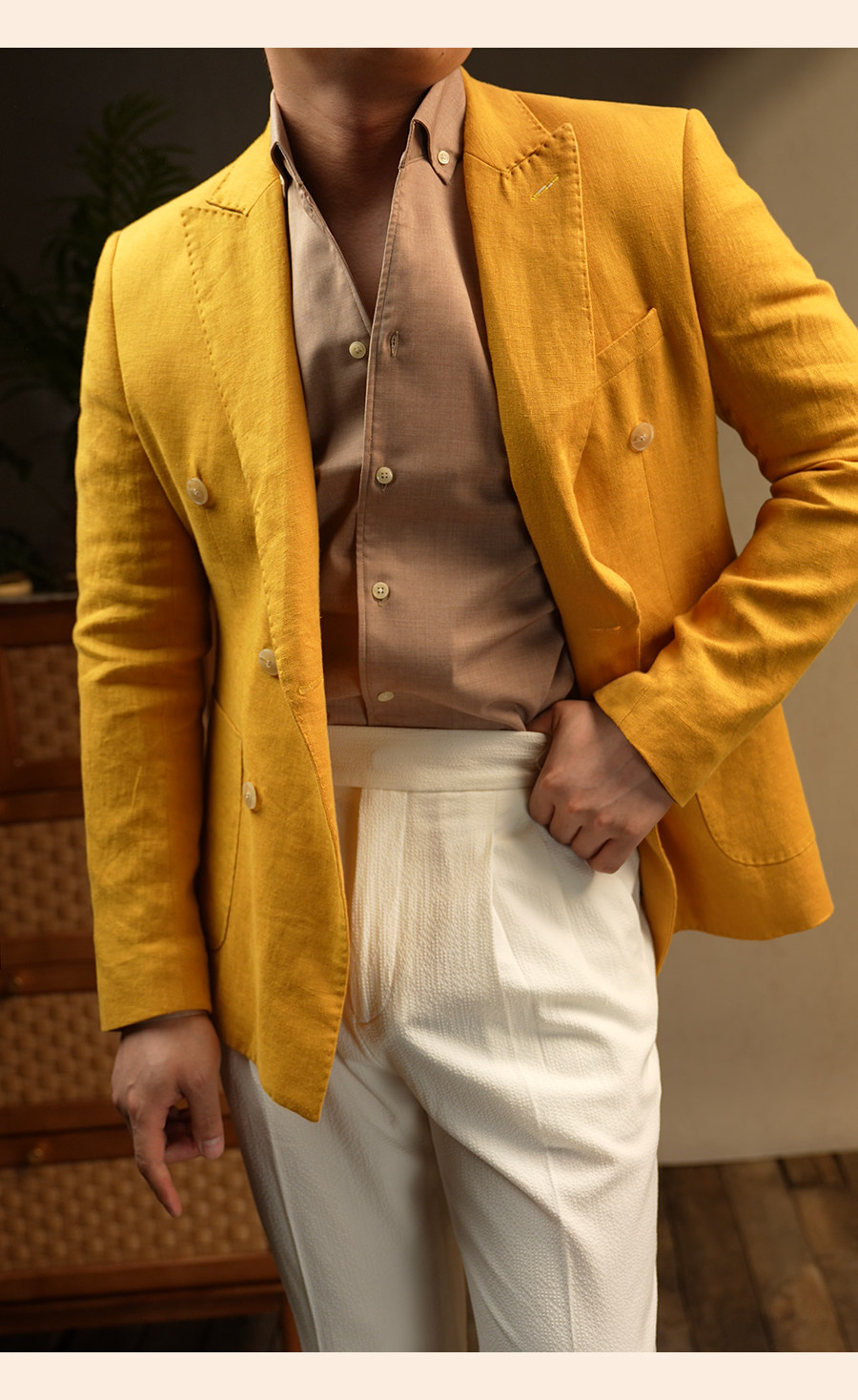 MONSEN Suitory Non-Iron One-Piece Collar Shirt in Performance Blend product image