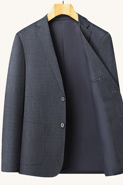MONSEN Suitory Smart Polish, Business-Casual Blazer 2 in Denim product image