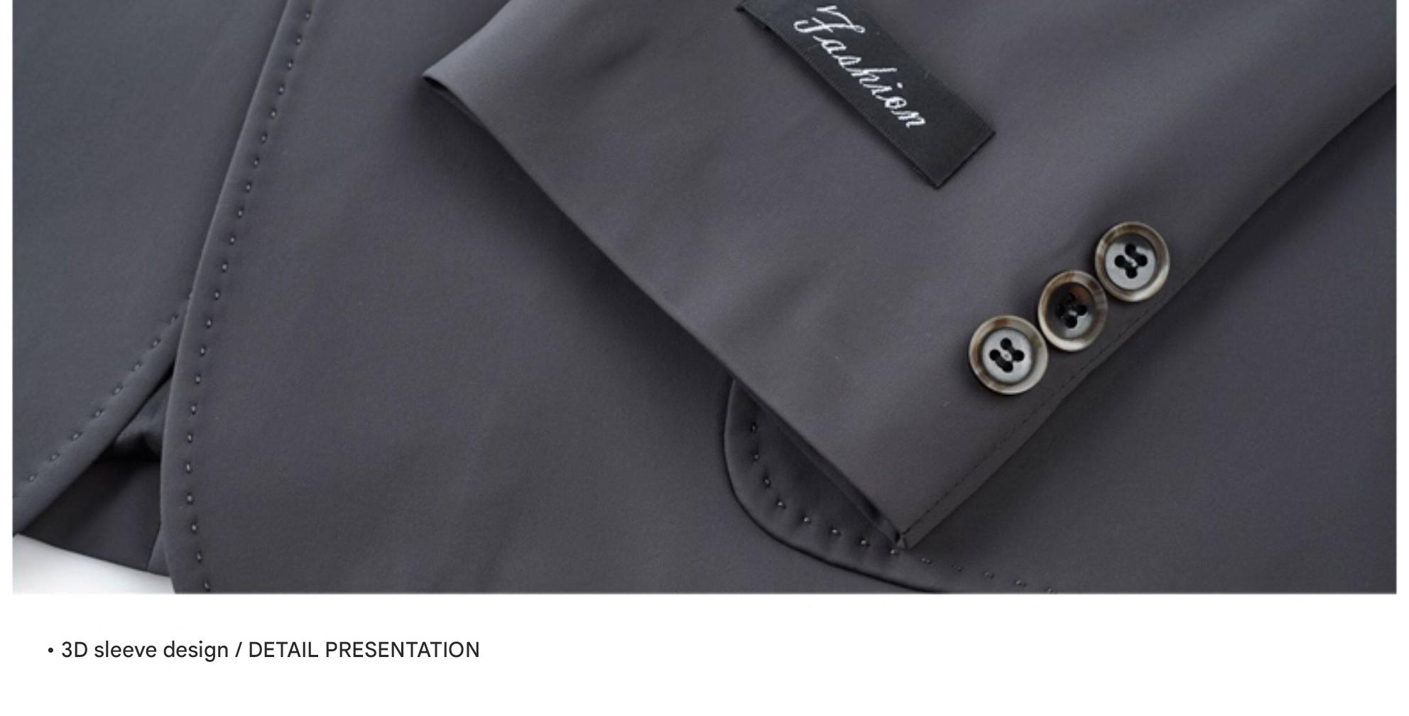MONSEN Suitory Lightweight Anti-Wrinkle Blazer in Silk Blend product image