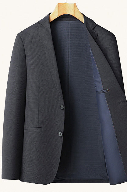 MONSEN Suitory Smart Polish, Business-Casual Blazer 2 in Denim product image