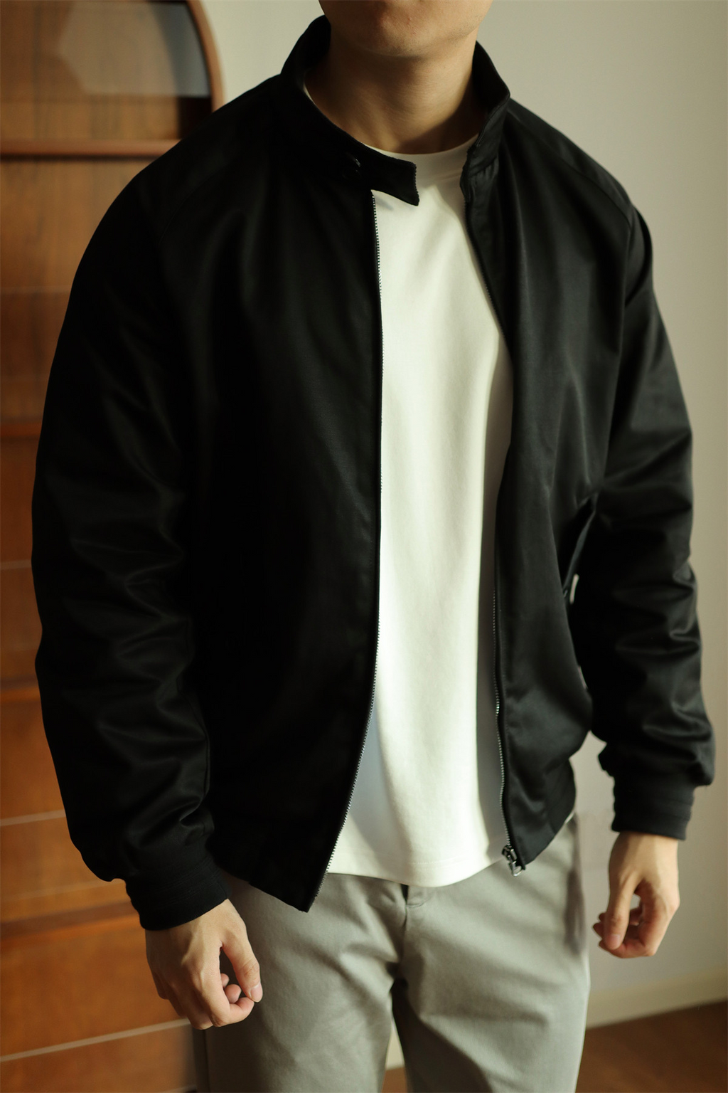 MONSEN Suitory Classic Harrington Outerwear Jacket in Cotton product image