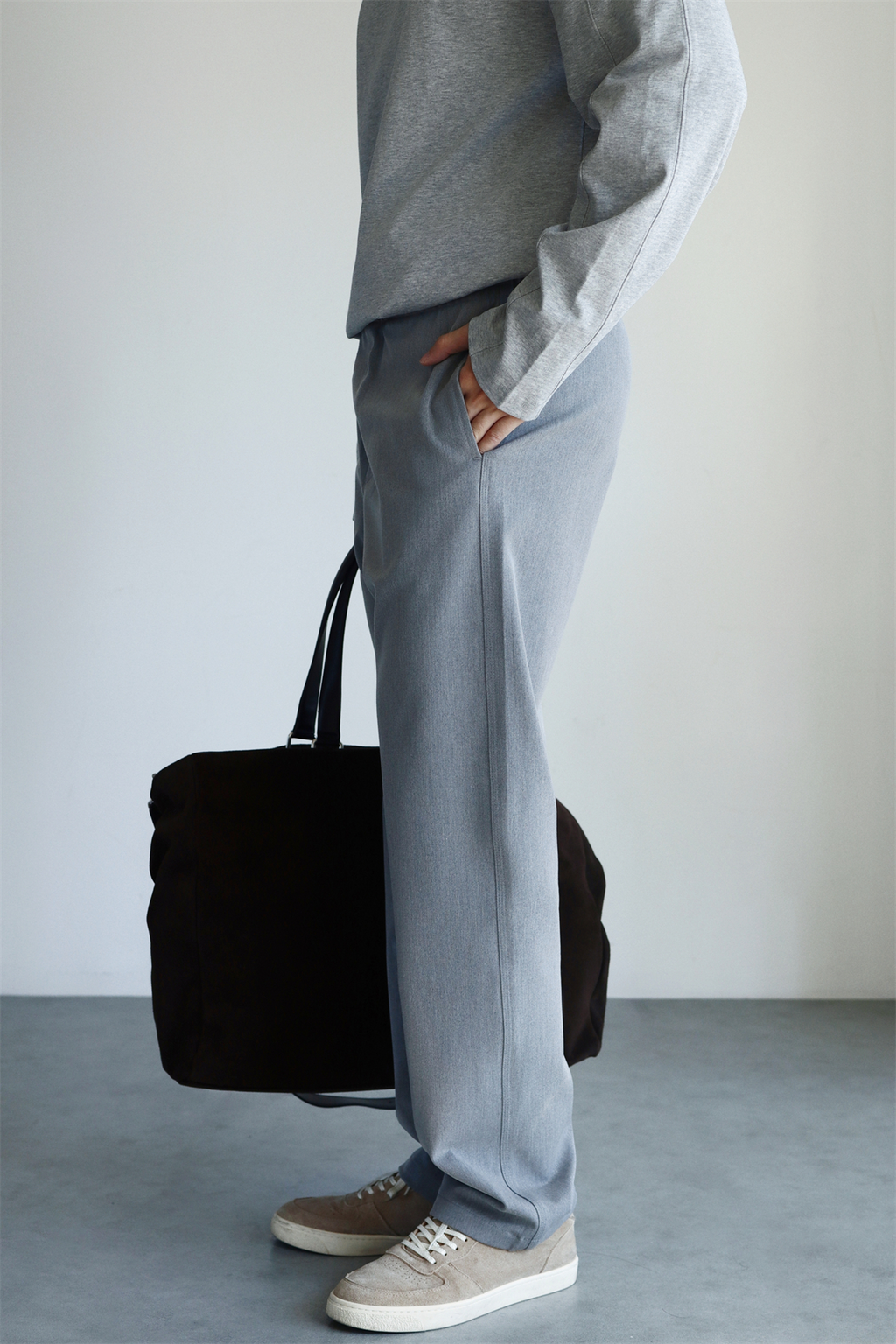 MONSEN Suitory No-Iron Zero Dyed Casual Trousers in Performance Blend product image