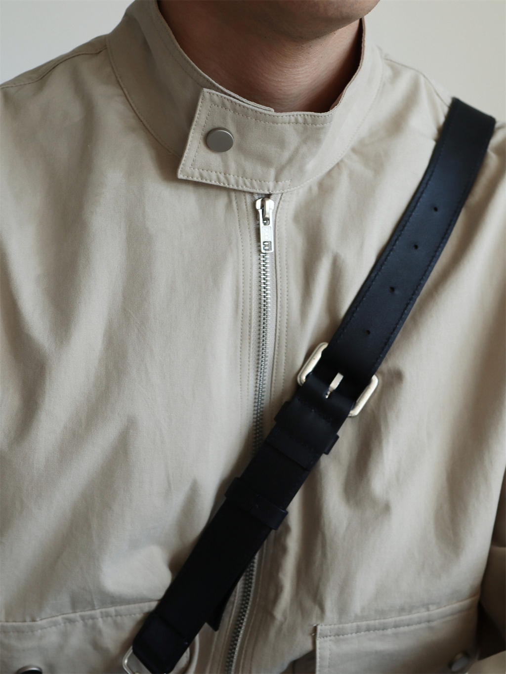 MONSEN Suitory G9 Harrington Washed Cotton Jacket product image