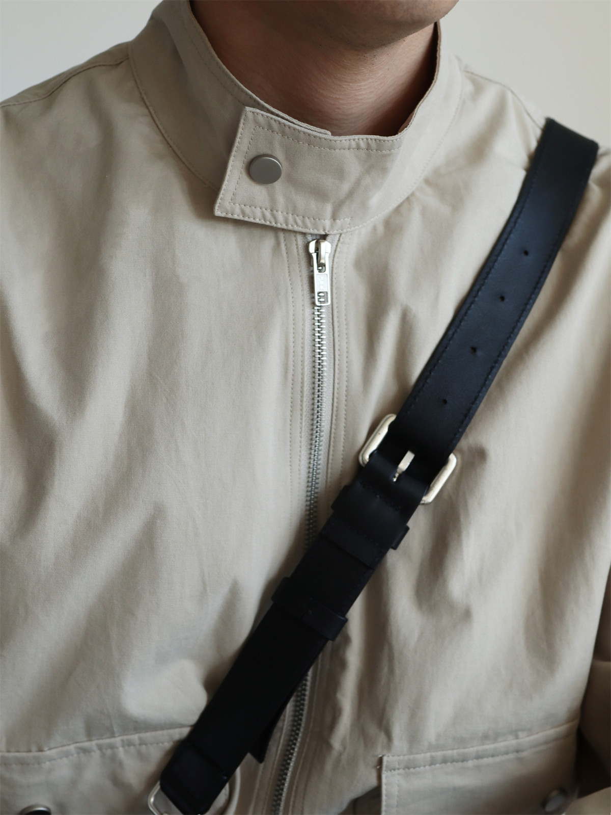 MONSEN Suitory G9 Harrington Washed Cotton Jacket product image